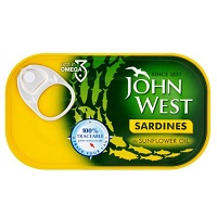 John West Sardines Sunflower Oil 120gm